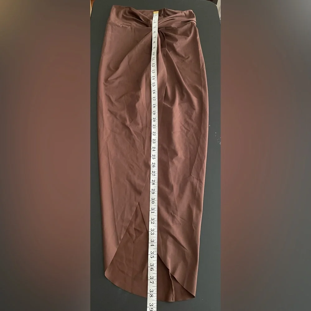 NWT Skims Swim Cover Up Sarong Skirt Cocoa Size S